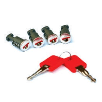 4X ULOŽAK ZA BRAVU I2X KLJUČ ZA KROVNI NOSAČ G3 CLOP, OPEN, PACIFIC