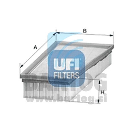 FILTER ZRAKA UFI 30.369.00