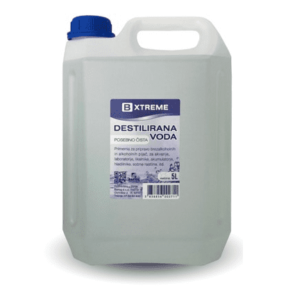 VODA DEST. BXTREME 5L