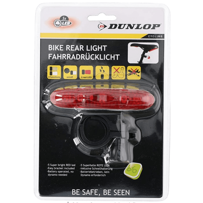 DUNLOP STRAŽNJE SVJETLO 5 LED JY-358-2 ABS DUNLOP STRAŽNJE SVJETLO 5 LED JY-358-2 ABS