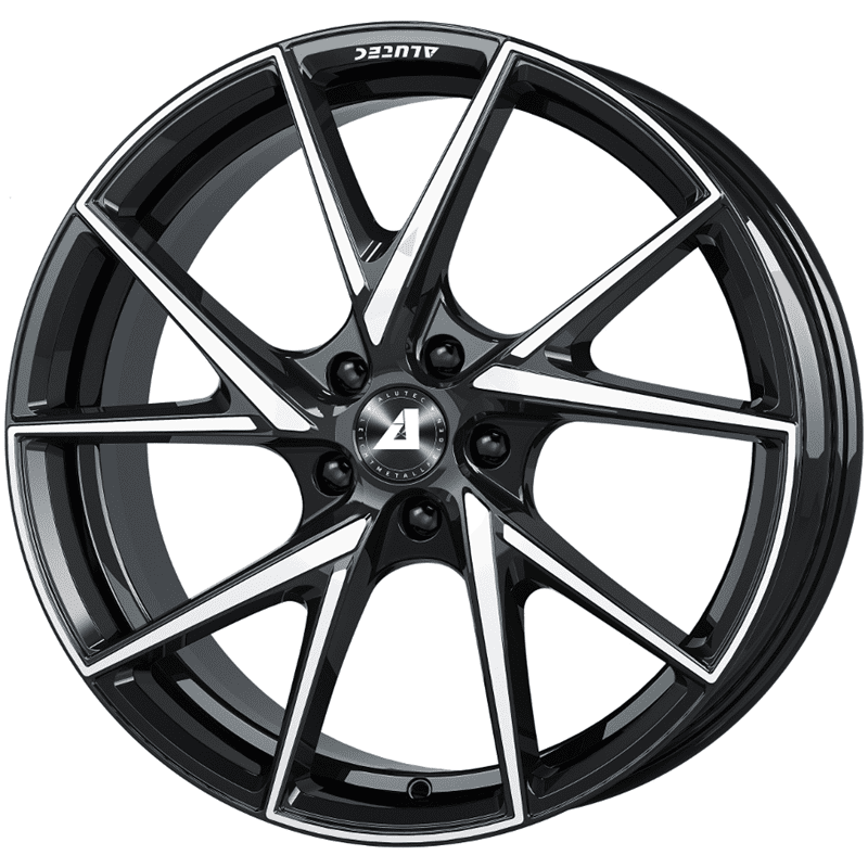 FELGE A18 5X112 ET50 7,5X18 ALUTEC ADX.01 CRNI PRED POLIRANI 70,1 (AUDI, BMW, CUPRA, FORD TOURNEO/TRANS