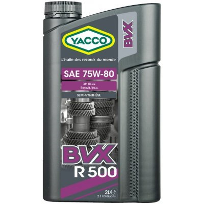 ULJE YACCO BVX R 500 75W80 2L