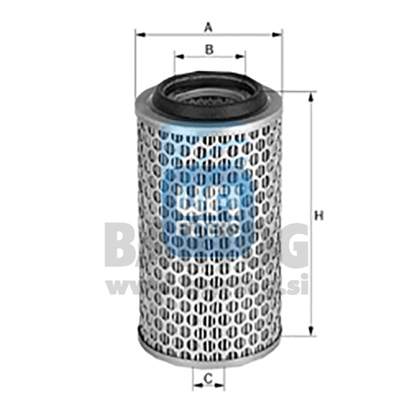FILTER ZRAKA UFI 27.802.00