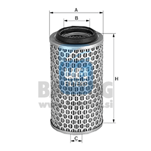 FILTER ZRAKA UFI 27.802.00