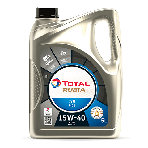 ULJE TOTAL RUBIA TIR 7400 15W40 5L