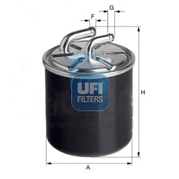 FILTER GORIVA UFI 24.436.00