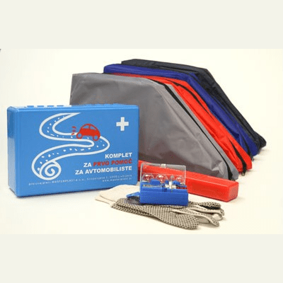 OBAVEZNA OPREMA U TORBI 24V H7 (H7 KABELSKI SVEŽ, PRVA POMOĆ, SIGURNOSNI TROKUT)