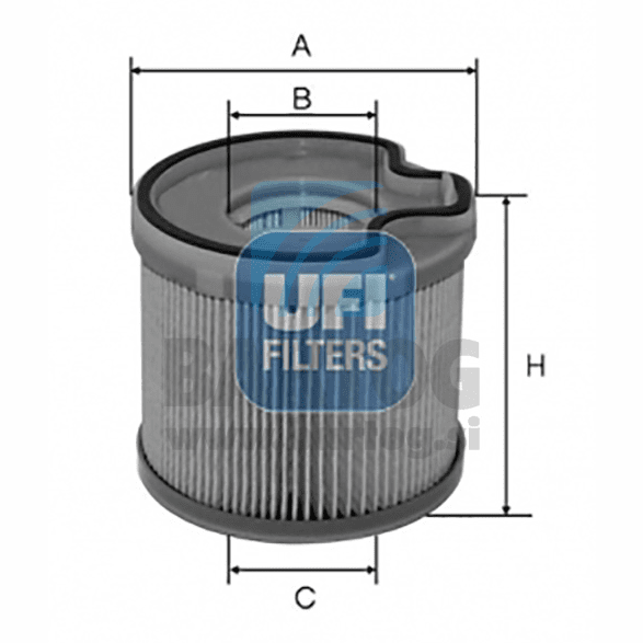 FILTER GORIVA UFI 26.691.00