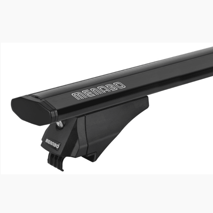 KROVNI PRTLJAŽNIK LEOPARD CRNI L 130 CM ALU ZA INTEGRIRANE KROVNE SANKE MENABO CRNE BOJE