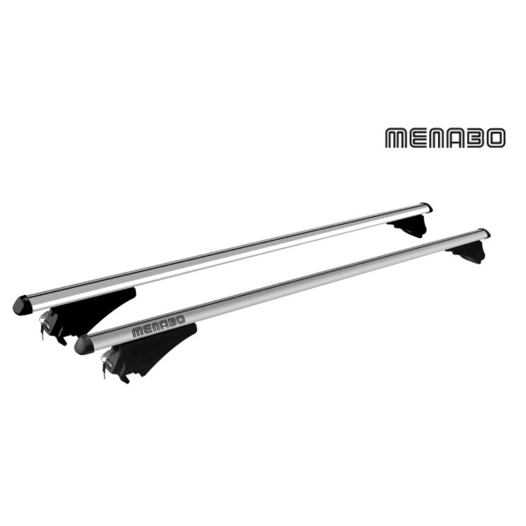 KROVNI NOSAČ TIGER XL SILVER 135CM ALU ZA INTEGRIRANE STREŠNE SANI MENABO