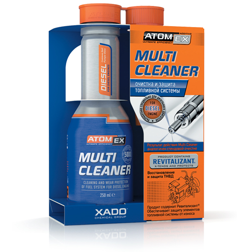 ADITIV XADO ATOMEX MULTI CLEANER HIGH PERFORMANCE FUEL SYSTEM CLEANER ZA DIESEL 250 ML