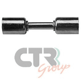 PRIKLJUČAK KLIMA CTR 1222702 180° ZVONO OBJE STRANE, ČELIK, G12 CIJEV