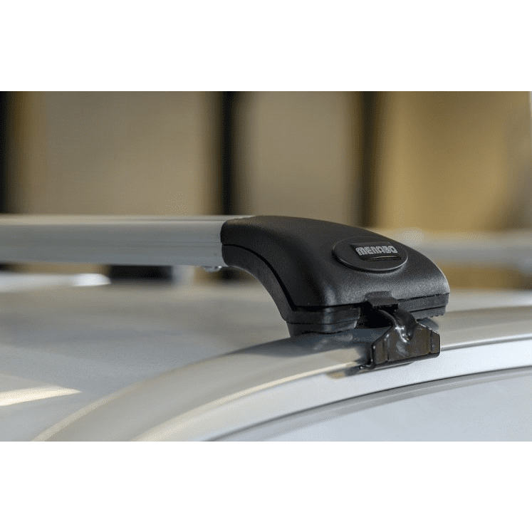 ARIETE FLUSH SREBRNI KROVNI NOSAČ PRODUŽIVI 81-120CM ALU ZA INTEGRIRANE MENABO KROVNE SANJKE