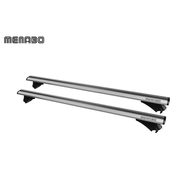 krovni nosač LEOPARD SILVER 120 cm ALU za integrirane iklasične strešne sani  Menabo