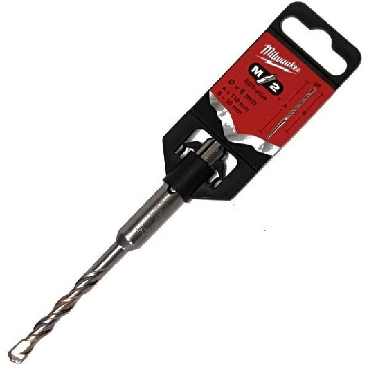 BUŠILO ZA BETON SDS-PLUS M2 6X110MM MILWAUKEE 4932307068