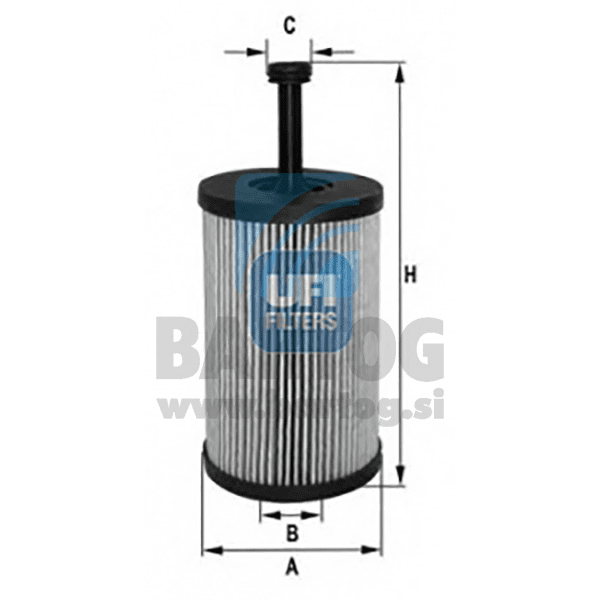 FILTER ULJNI UFI 25.032.00