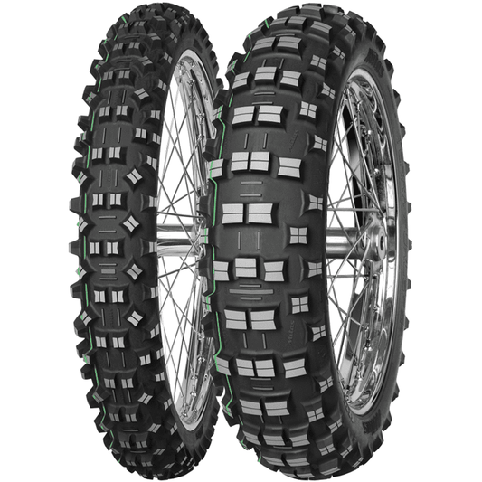 MOTO GUME 120/90-18 65M TERRAFORCE - EF SUPER LIGHT TT MITAS / ZELENA ČRTA