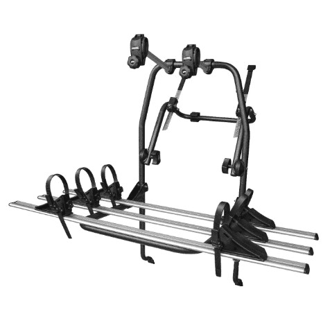 NOSAČ ZA BICIKLE NA STRAŽNJA VRATA POLARIS 3 KOTAČA VISEĆI, PRIČVRŠĆIVANJE ZA STRAŽNJA VRATA MENABO