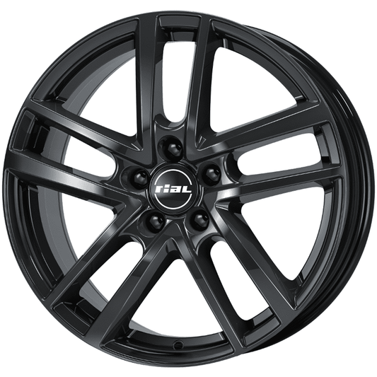 FELGE A15 5X100 ET37 6.0X15 RIAL ASTORGA CRNA 57.1 (AUDI, SEAT, ŠKODA, VW)