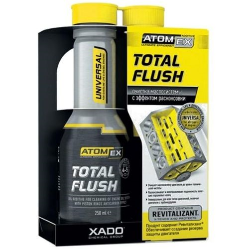 ADITIV XADO ATOMEX TOTAL FLUSH SREDSTVO ZA ČIŠĆENJE ULJNOG SUSTAVA 250 ML