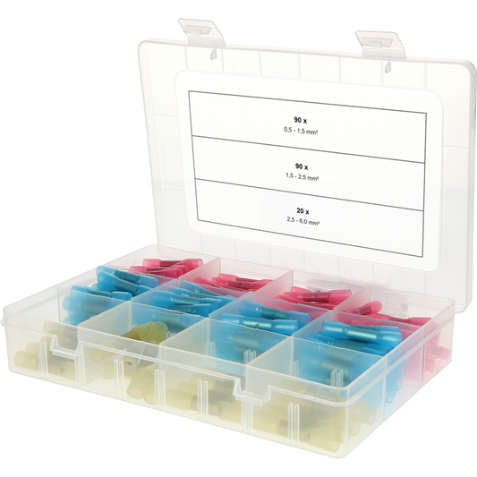 ASORTIMAN UDARNIH SPOJNICA OD SKUPLJANJA, 0,5 MM2 - 6,0 MM2, 200 KOMADA 970.0790 KS ALATI