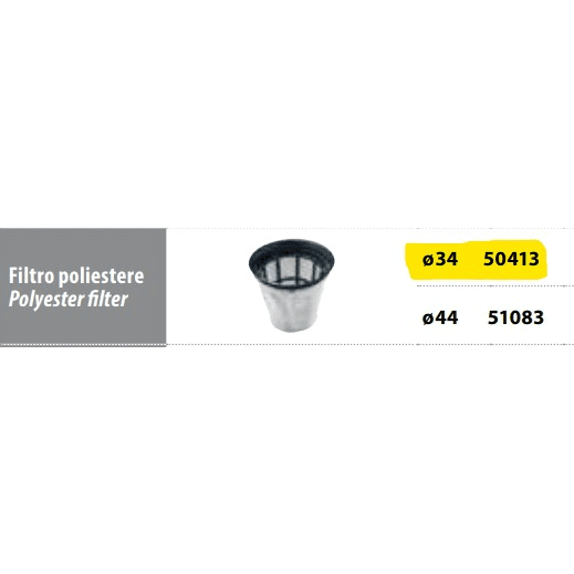STANDARDNI POLIESTERSKI FILTER FI 34CM ZA USISAVAČ BLUE CLEAN 50413
