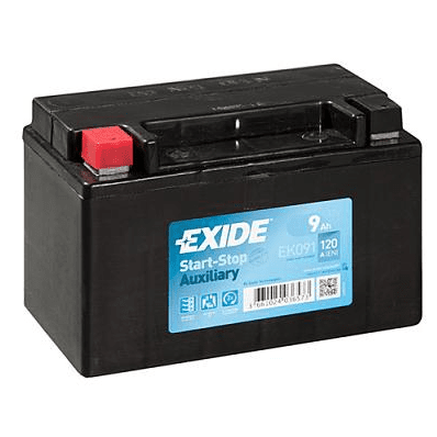 AKUMULATOR EXIDE EK091 9AH L+ 120A(EN) 150X90X105