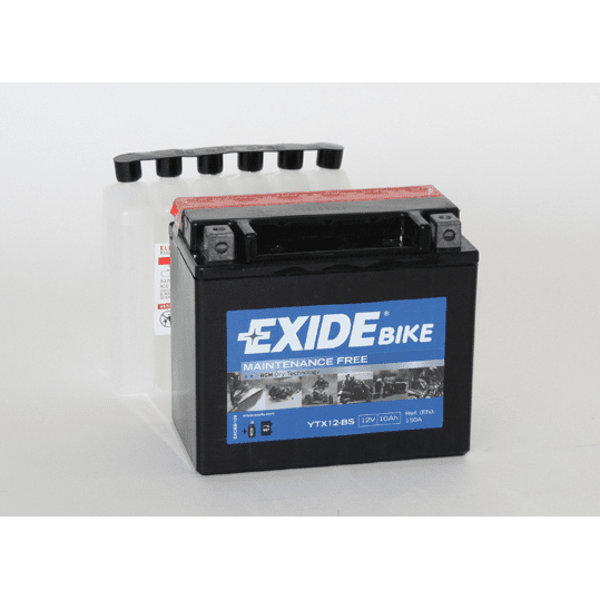 AKUMULATOR EXIDE ETX12-BS L+ 10AH 180A(EN) 150X87X130 = YTX12-BS