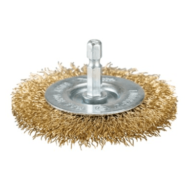 ŽIČANA ČETKA DISK MESING VALOVITA ŽICA FI 63/0.3MM MAKITA D-73673
