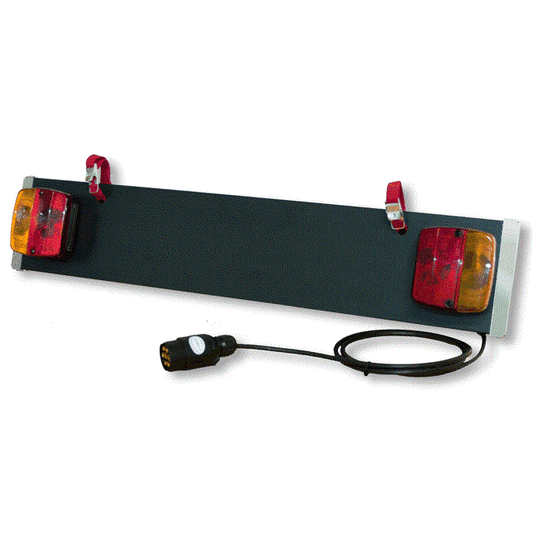 nosač zadnje svjetla + tablica s 7Pivtičem  Menabo