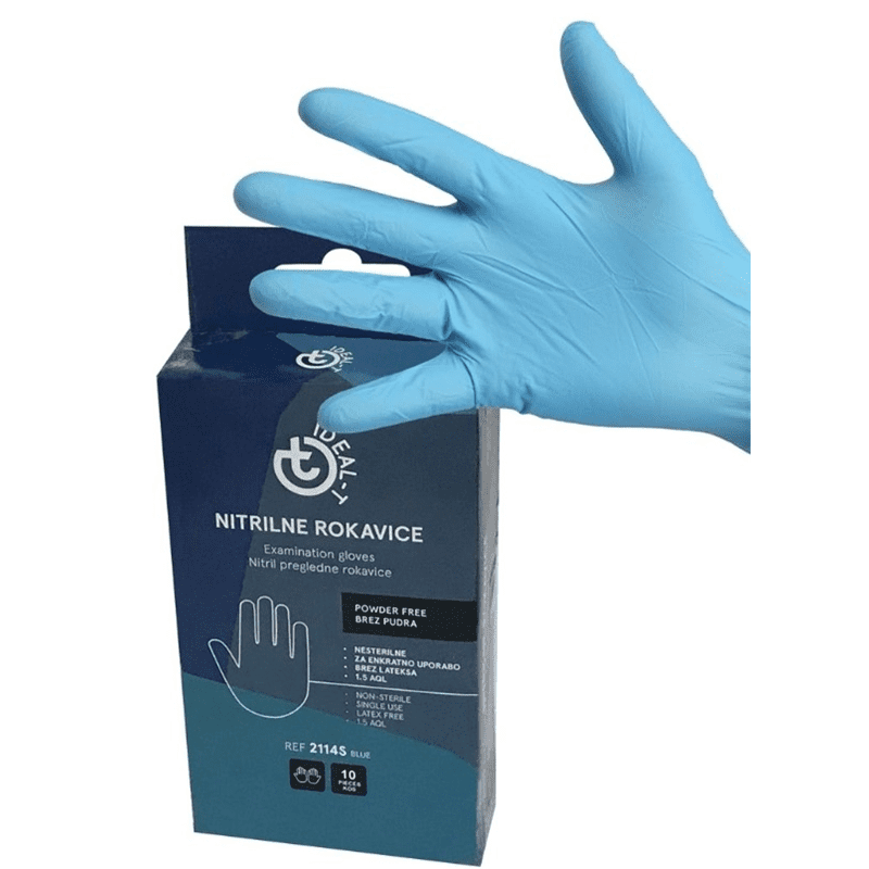 10X IDEAL-T NITRIL RUKAVICE VEL. M