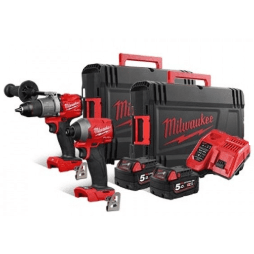 SET UDARNE ŽICE BATERIJE M18 FPP2A2-502X MILWAUKEE FPD2 + FID2, 2X5.0 AH