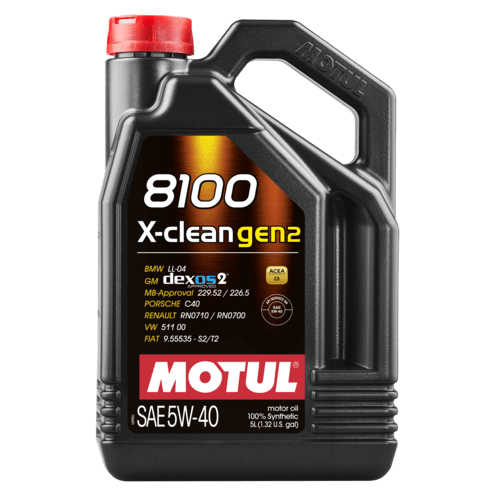 ULJE MOTUL 8100 X-CLEAN GEN2 5W40 5L
