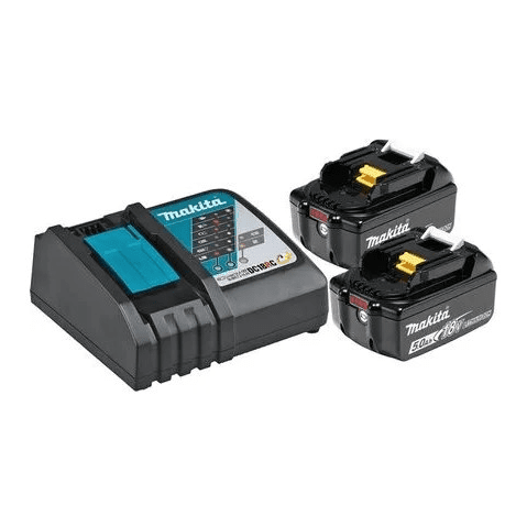 SET MAKITA PUNJAČ DC18RC I 2X BATERIJA 5AH BL1850B
