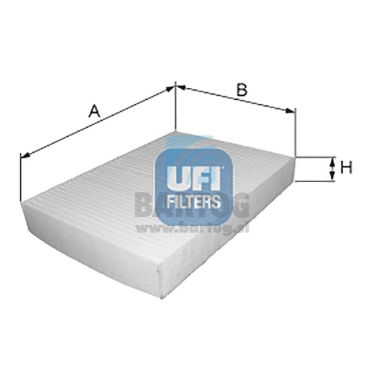 FILTER KABINE UFI 53.146.00