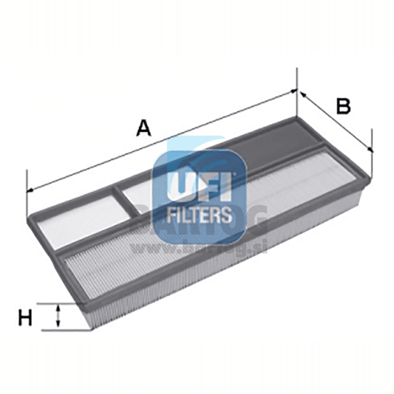 FILTER ZRAKA UFI 30.265.00