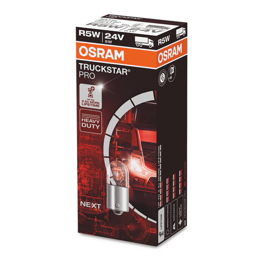 ŽARULJA OSRAM 5627TSP 24V 5W R5W BA15S 5627LTS, 9627HD