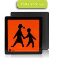 TABLA ZA PRIJEVOZ DJETETA 250×250MM MAGNET