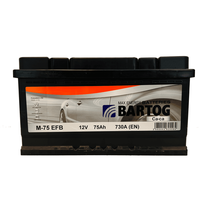 BATERIJA BXTREME M-75EFB 75AH D+ 730A(EN) 315X175X175 = EL752 = EFB