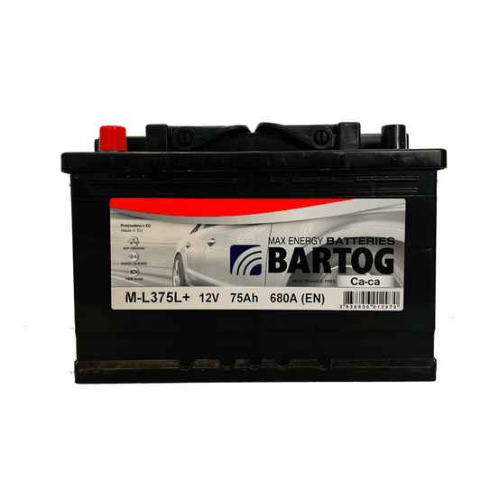 AKUMULATOR BXTREME 75AH L+ 680A(EN) 276X175X190 80AH