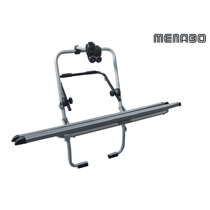 NOSAČ ZA PRIJEVOZ GUMA STRAGA STEELBIKE 2 FELGE STOJEČE, PRIČVRSTITI NA ZADNJA VRATA MENABO