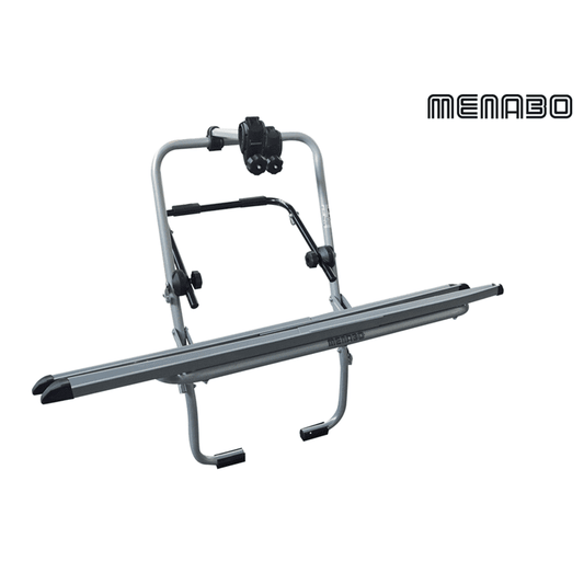 NOSAČ ZA PRIJEVOZ GUMA STRAGA STEELBIKE 2 FELGE STOJEČE, PRIČVRSTITI NA ZADNJA VRATA MENABO