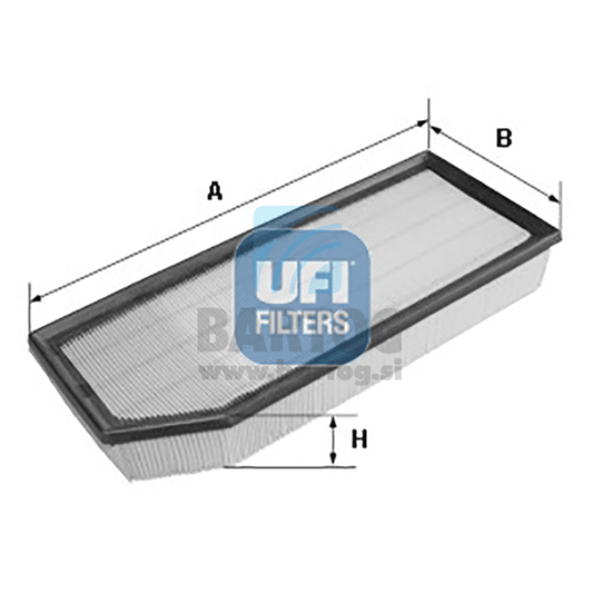 FILTER ZRAKA UFI 30.274.00