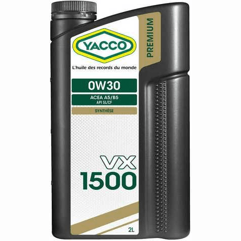 ULJE YACCO VX 1500 0W30 A5/B5 1L