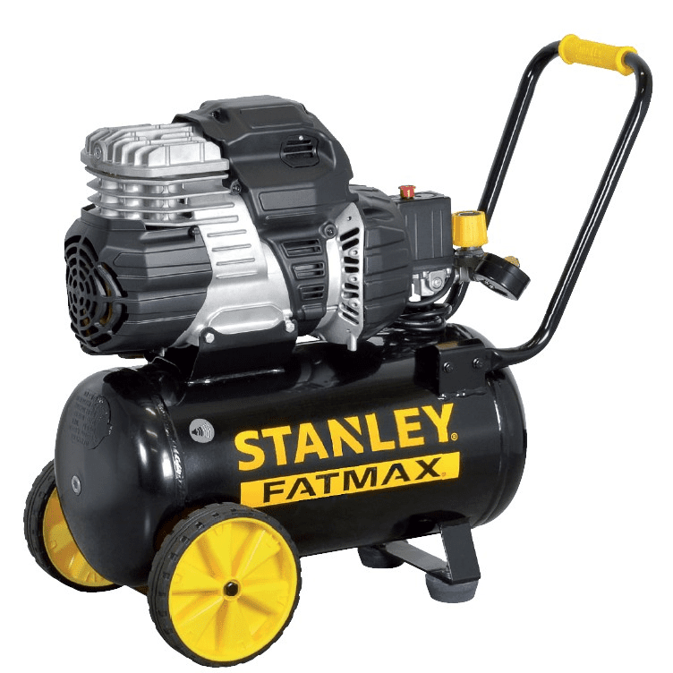 KLIP KOMPRESORA S 244/8/24 FMXCM0051E STANLEY FATMAX IZUZETNO TIH 64DB SPREMNIK 24 LITRE, 8 BARA, 230V