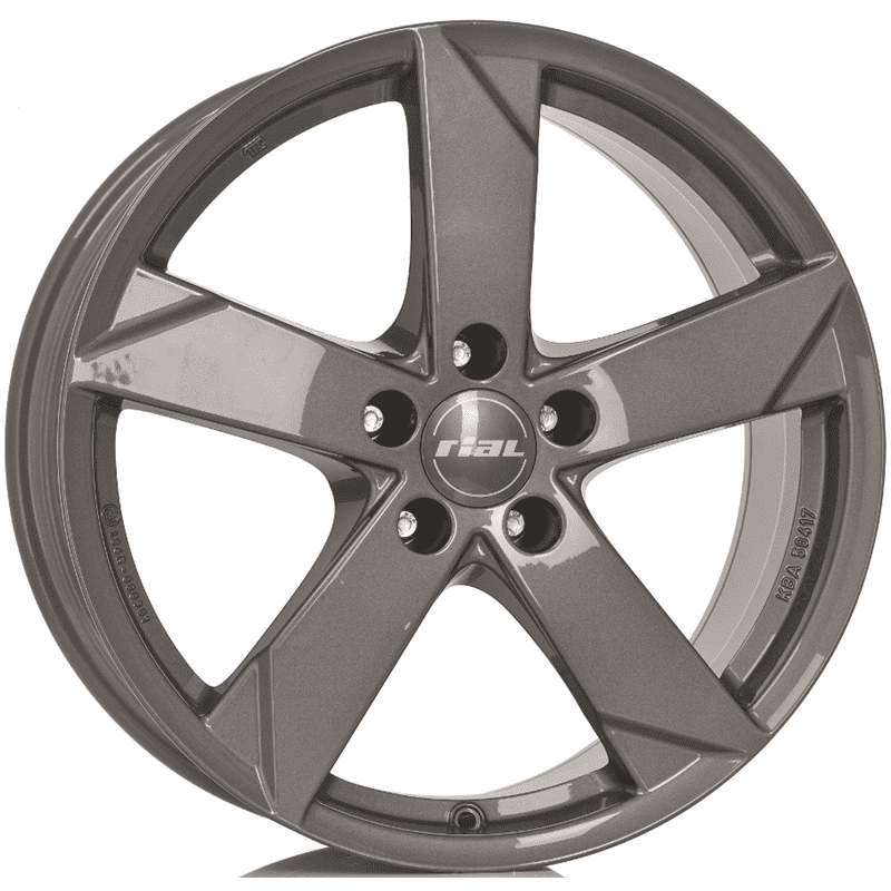 FELGE A14 5X100 ET38 5.0X14 RIAL KODIAK GRAPHITE 57.1 (AUDI, SEAT, ŠKODA, VW)