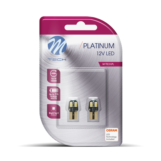 LED PLA W5W 12V W2.1X9.5D 1X HP W LB804W