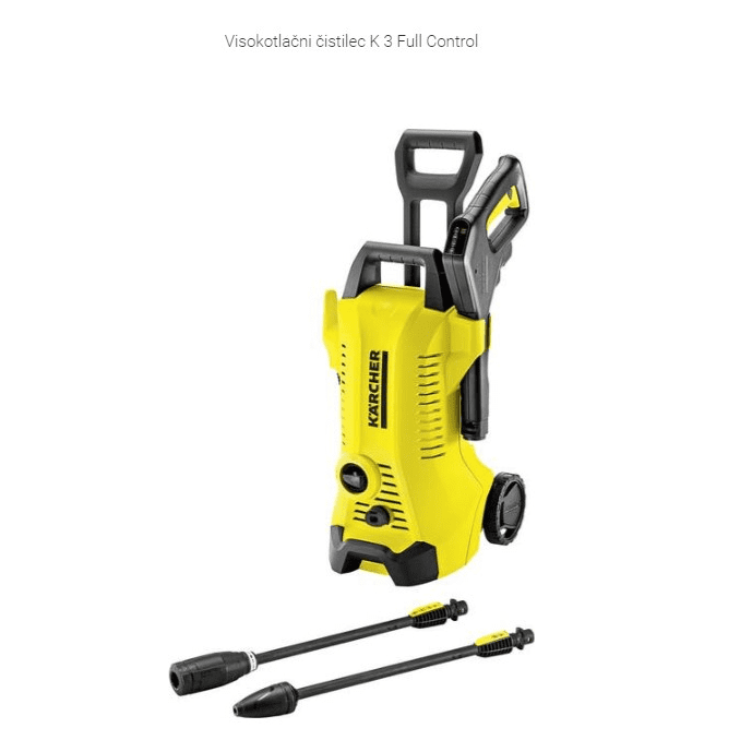 VISOKOTLAČNI ČISTAČ K3 FULL CONTROL KARCHER