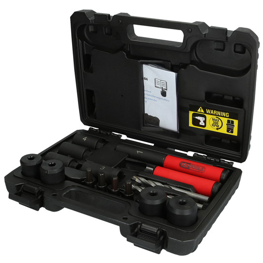 Komplet za bušenje brave naplatka, 16-dijelni KTools 913.1484