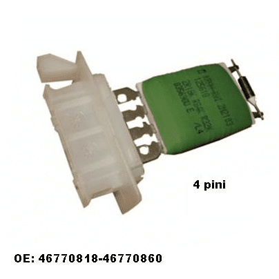 UNUTARNJI OTPORNIK VENTILATORA FRIGAIR 35.10027 - 46770818 = 35.10027 FIAT PUNTO II - III, +AC